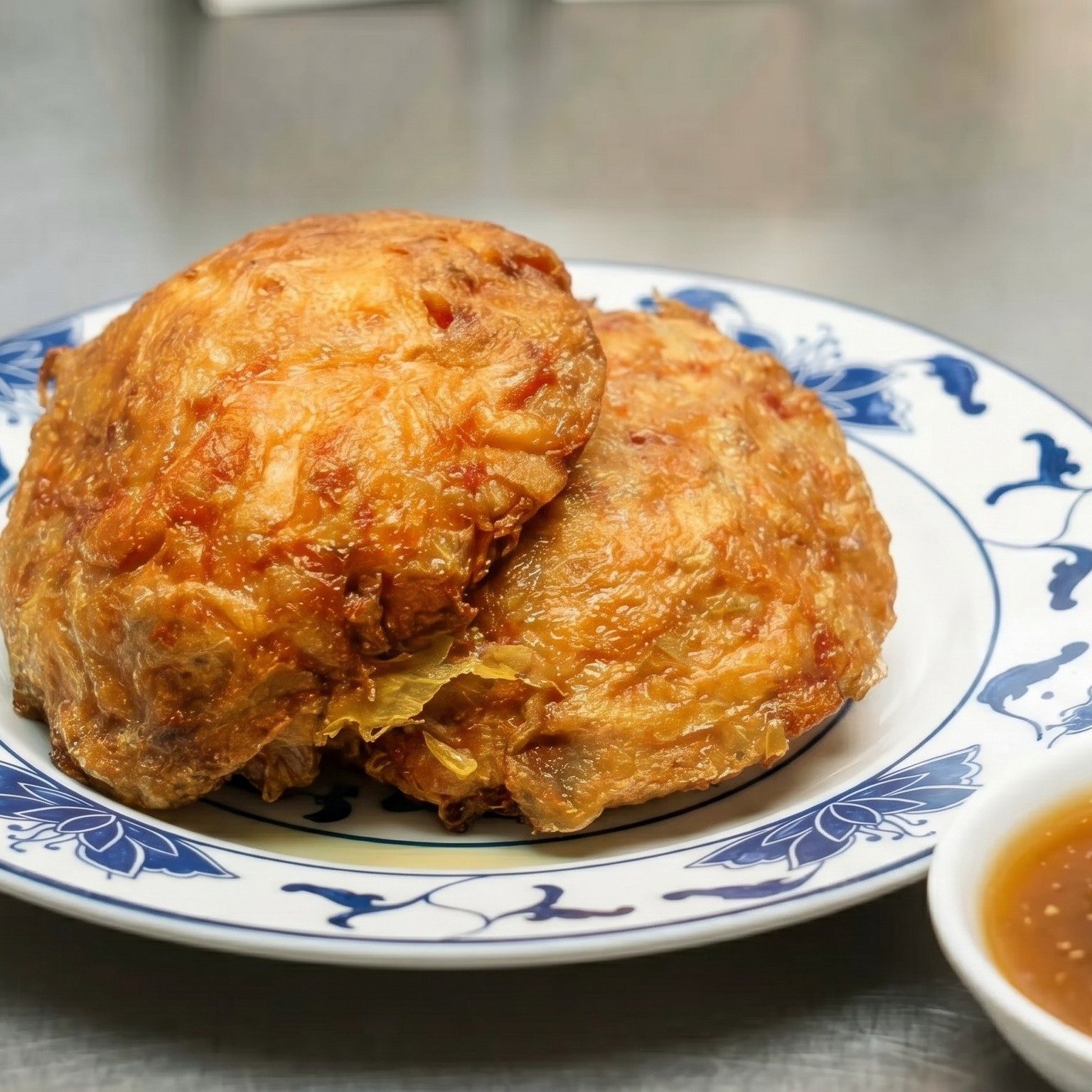 C3. Roast Pork Egg Foo Young.