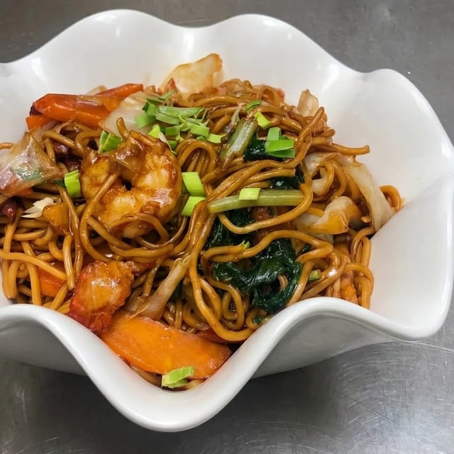 Seafood Lo Mein.