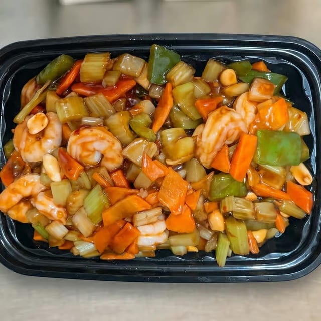 Kung Pao Shrimp.
