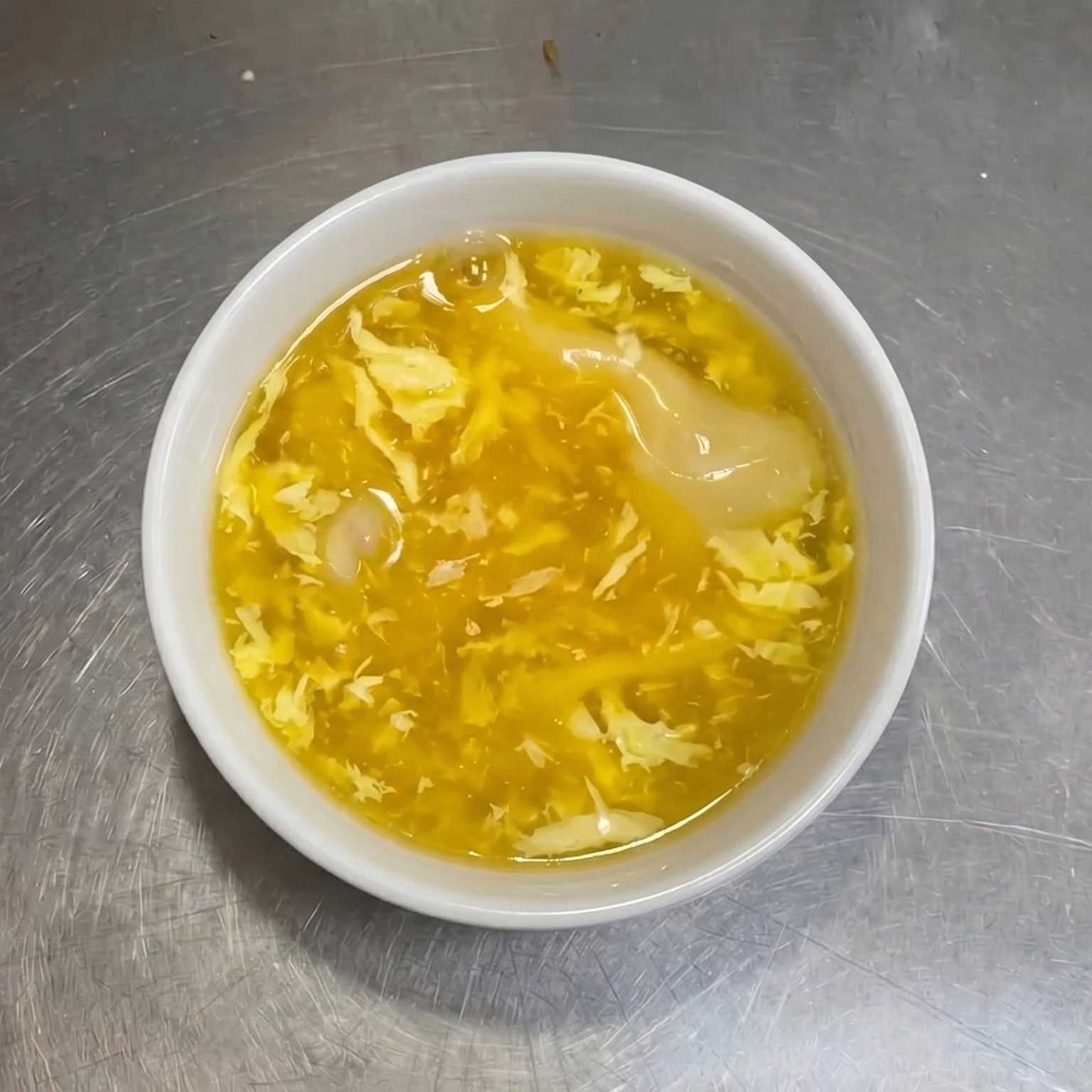 Wonton Egg Drop Soup.