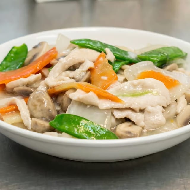 Moo Goo Gai Pan.