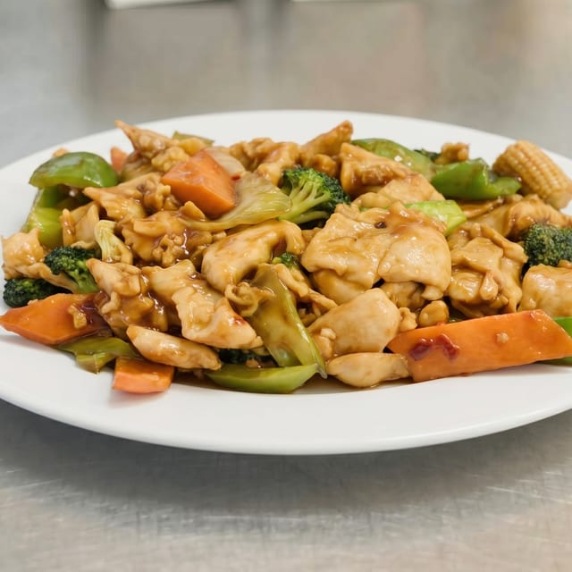 Chicken in Hot Garlic Sauce.