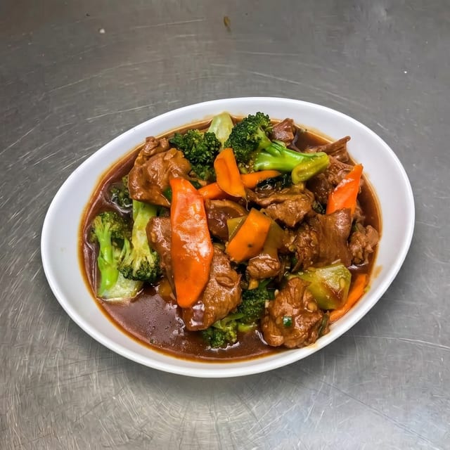 Szechuan Beef.
