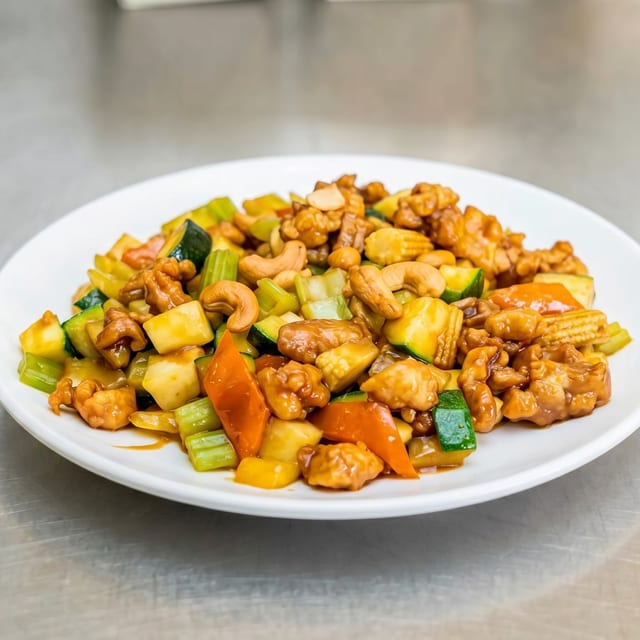 Chicken Cashew Nuts.